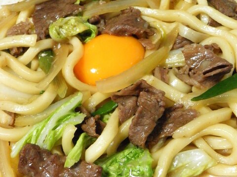 すき焼きうどん♪